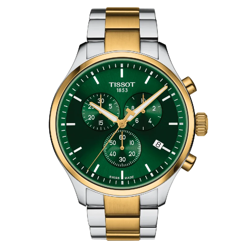 Men's Emerald Engagement Rings with 14K Yellow Gold and Vintage - Style FiligreeTissot Chrono Xl Classic T116.617.22.091.00