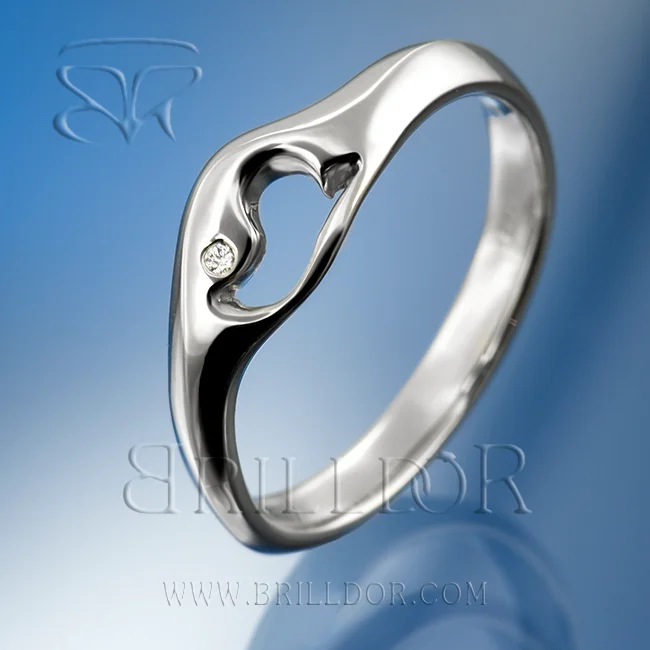 Men's Diamond Engagement Rings with Platinum Band and Halo Setting for a Luxury ProposalWinkle ring