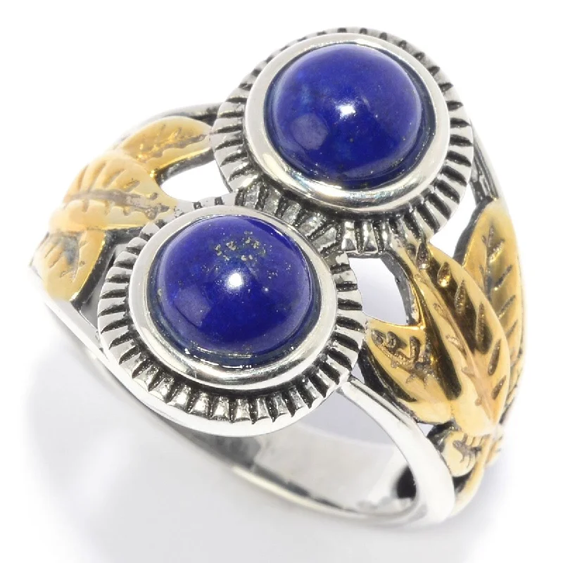 Malachite Gemstone Rings in 14K Gold with a Carved Stone for a Unique and Artistic Appeal925 Sterling Silver Lapis Lazuli Ring