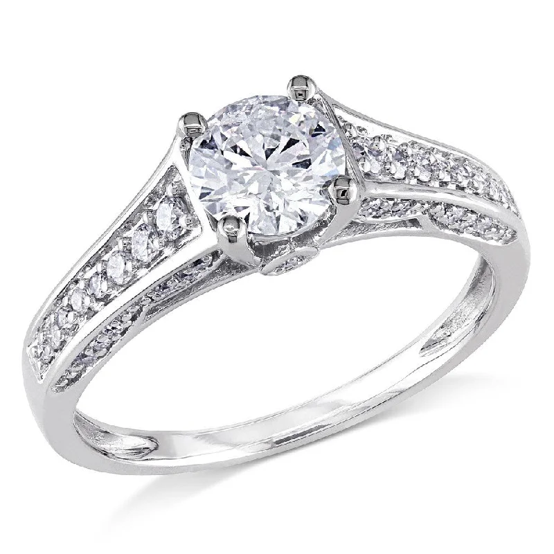 Miadora Signature Collection 14k White Gold 1ct TDW Diamond Ring