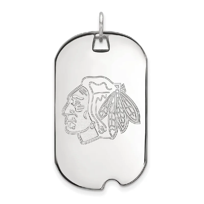 Double - Heart Pendant with Interlocking Design for CouplesCoral - Trimmed Pendants with Seashell and Pearl Accents10k White Gold NHL Chicago Blackhawks Large Dog Tag Pendant