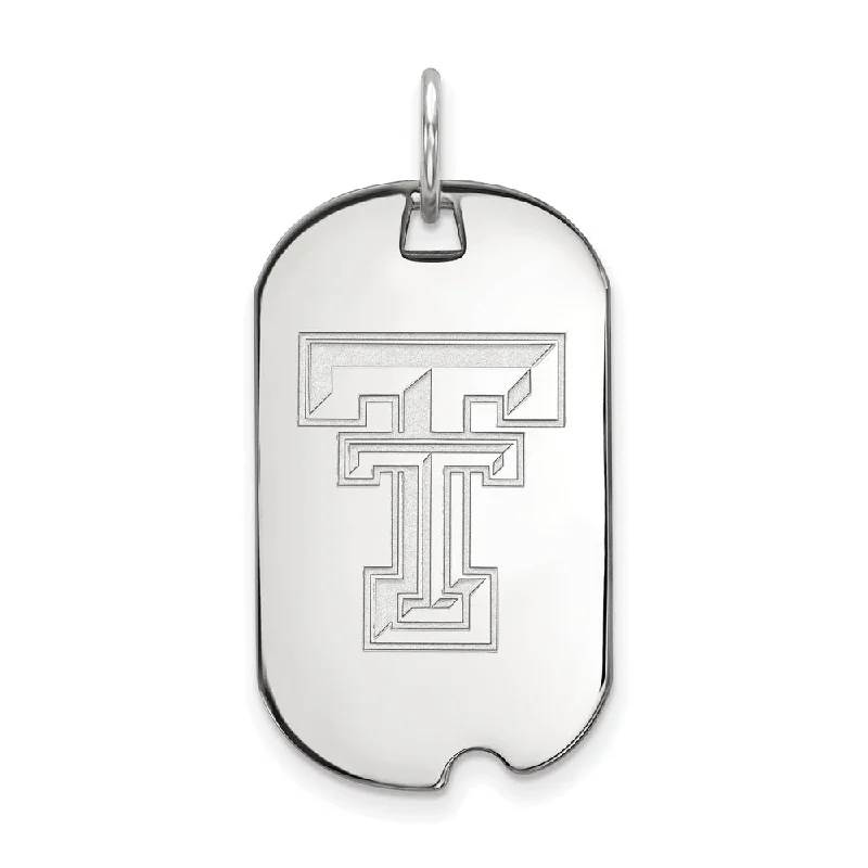 Handmade Leather - Wrapped Crystal Pendant for a Bohemian AestheticCrystal - Encrusted Pendants in the Shape of a Crown10k White Gold Texas Tech U. Dog Tag Pendant