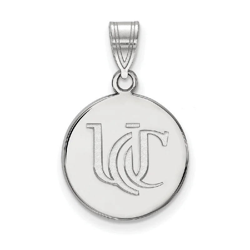 Handmade Leather - Wrapped Crystal Pendant for a Bohemian AestheticCrystal - Encrusted Pendants in the Shape of a Crown14k White Gold U of Cincinnati Medium Pendant