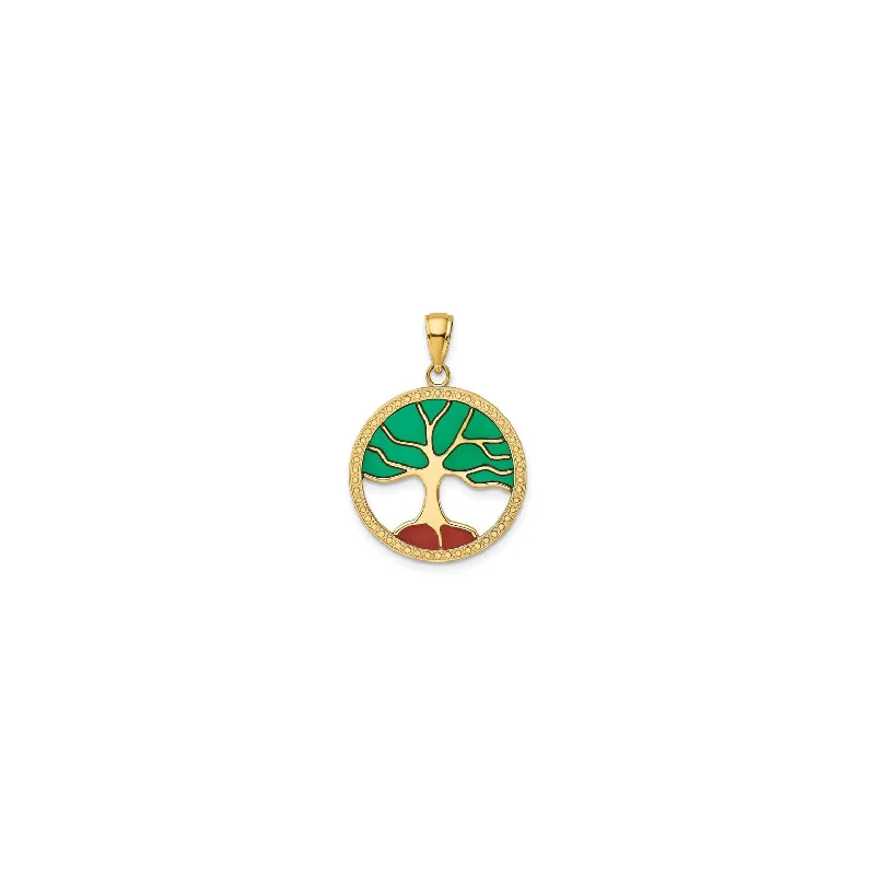 Hand - Carved Jade Buddha Pendant for Spiritual and Cultural SignificanceGold - Plated Pendants with Enameled Floral BouquetsColorful Tree of Life Medallion Pendant (14K)