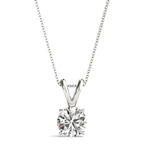 Chunky chain necklaces for bold looksBrilliant cut Diamonds Solitaire Pendent