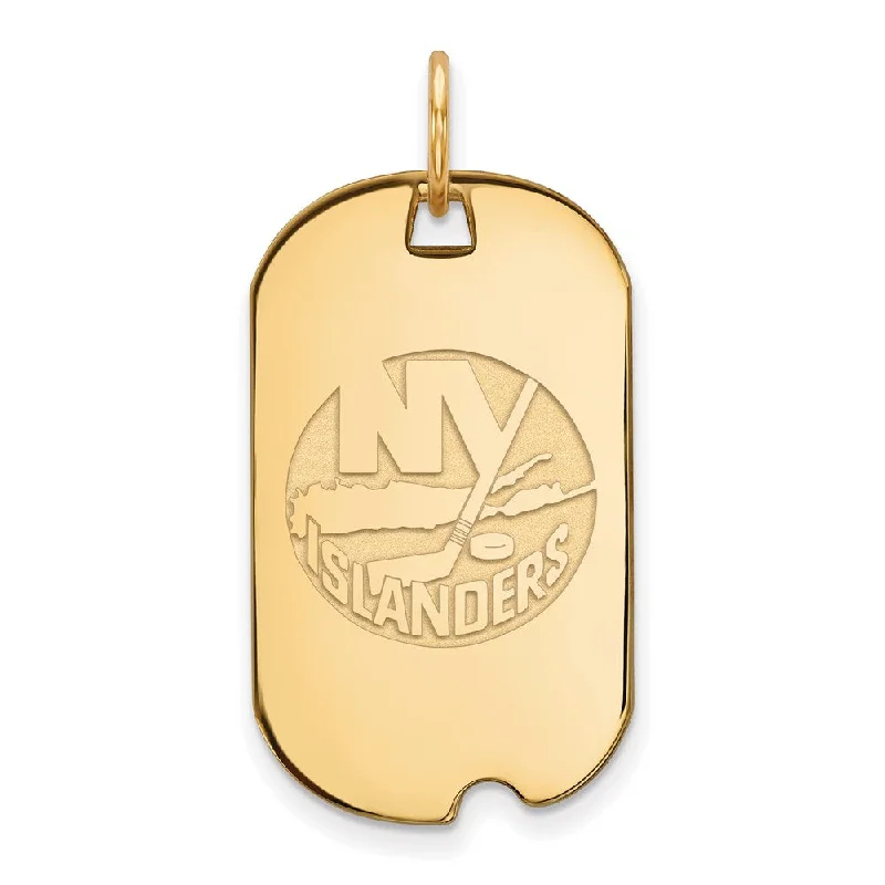 Retro - Inspired Art Deco - Patterned Pendant in Silver for Vintage LoversAmethyst - Faceted Pendants with Silver - Wire WrappingSS 14k Yellow Gold Plated NHL New York Islanders Dog Tag Pendant