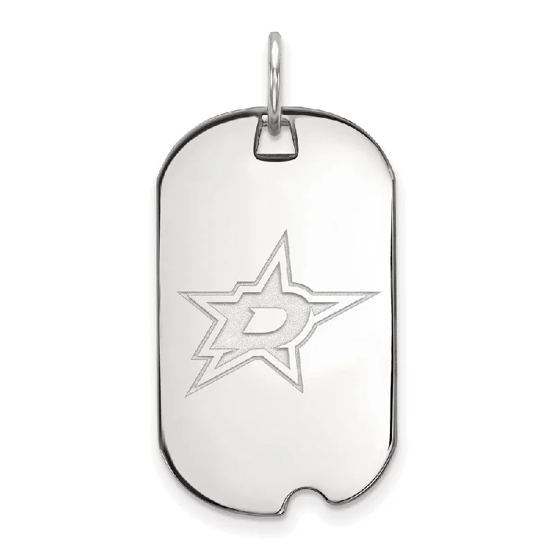 Retro - Inspired Art Deco - Patterned Pendant in Silver for Vintage LoversAmethyst - Faceted Pendants with Silver - Wire WrappingSterling Silver NHL Dallas Stars Dog Tag Pendant