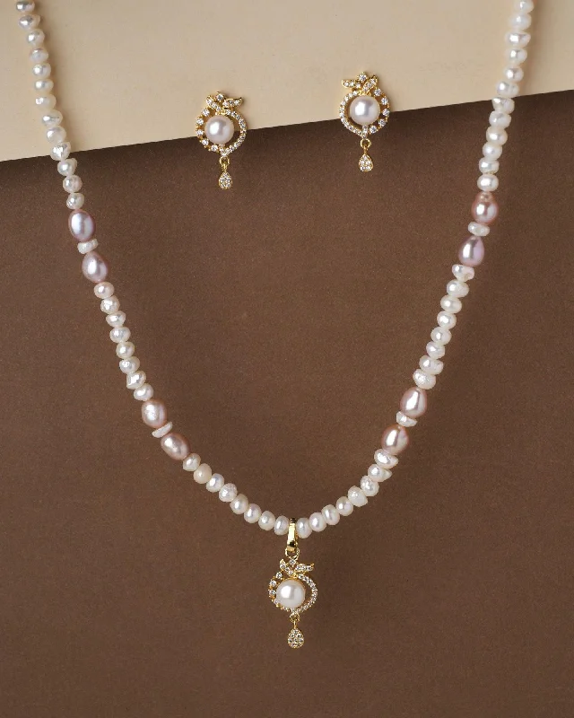 link chain necklaces combinationsBeautiful Pearl Necklace Set