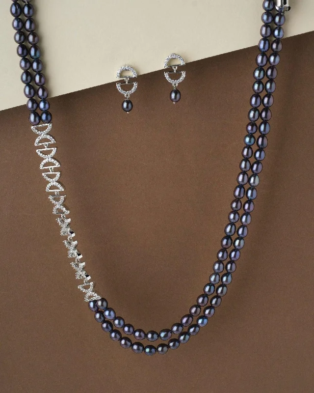 casual chain necklaces for teensBeauty That shines Pearl Necklace Set