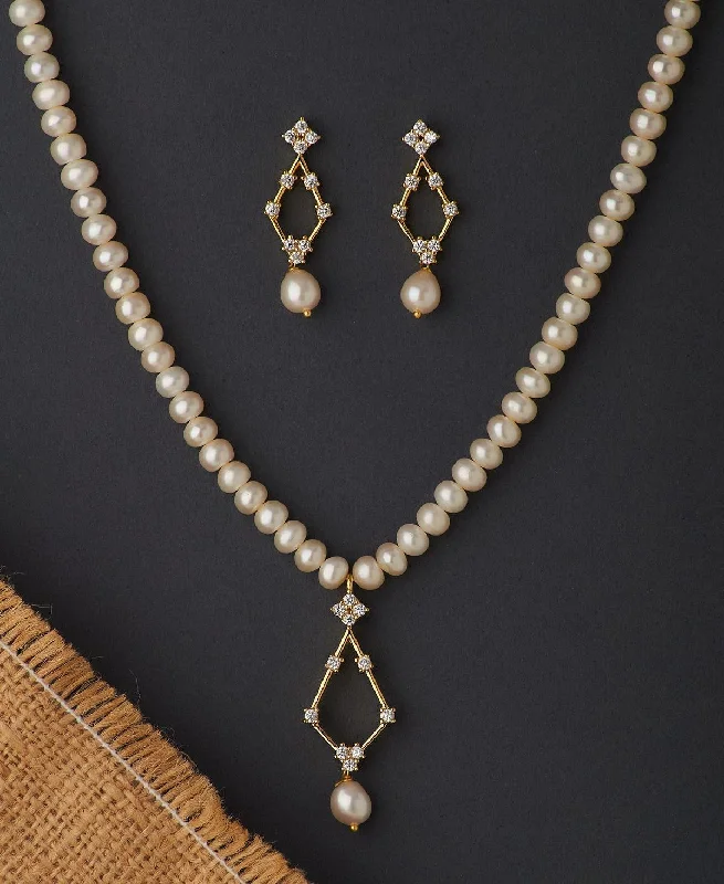 chain necklaces care maintenanceTrendy Real Pearl Necklace Set