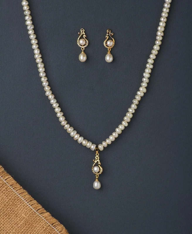 chain necklaces wholesale pricesTrendy Real Pearl Necklace Set