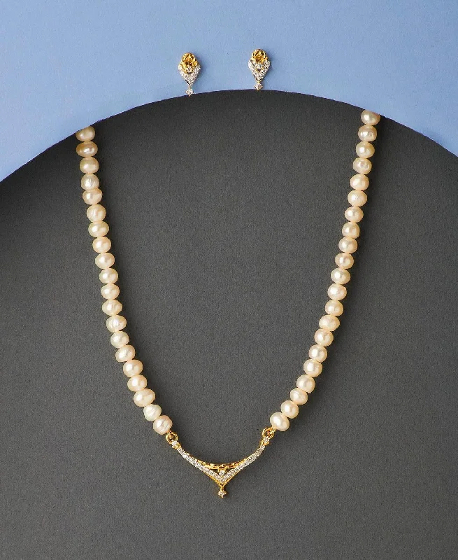 chain necklaces for bridesmaidsTrendy Stone Studded Necklace Set